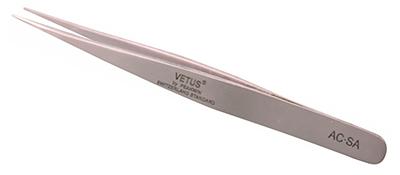 AC-SA Stainless steel anti-skid tweezer