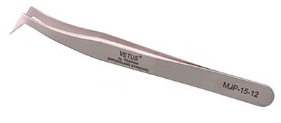 MJP-15-12 Lengthened precision stainless steel tweezer