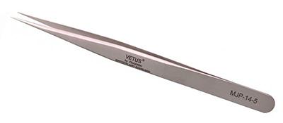 MJP-14-5 Long pointed tip stainless steel tweezer