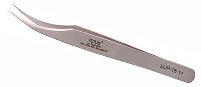 MJP-16-11 curved ultra-precision beauty tweezers