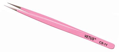 CS-11 long and slender beauty tweezers