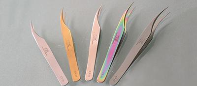 MCS-18 curved beauty tweezers