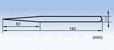 ST-11초미세 스테인리스강 롱 핀셋