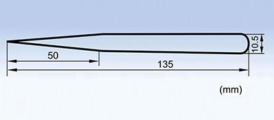 MJP-14-5 롱 포인트 스테인리스강 핀셋