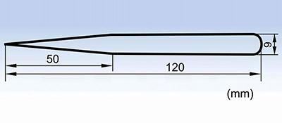 MJP-15-9 스테인리스강 손눈썹 핀셋